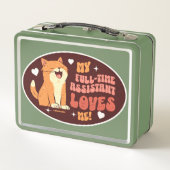 KITTEN-CARTOON METALL BROTDOSE (Rückseite)