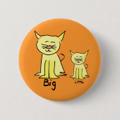Kitten Cat Button (Vorderseite)