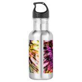 Kitten Cat Künstlerisch Design Edelstahlflasche (Rückseite)