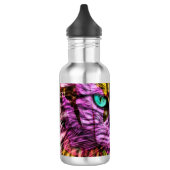 Kitten Cat Künstlerisch Design Edelstahlflasche (Links)