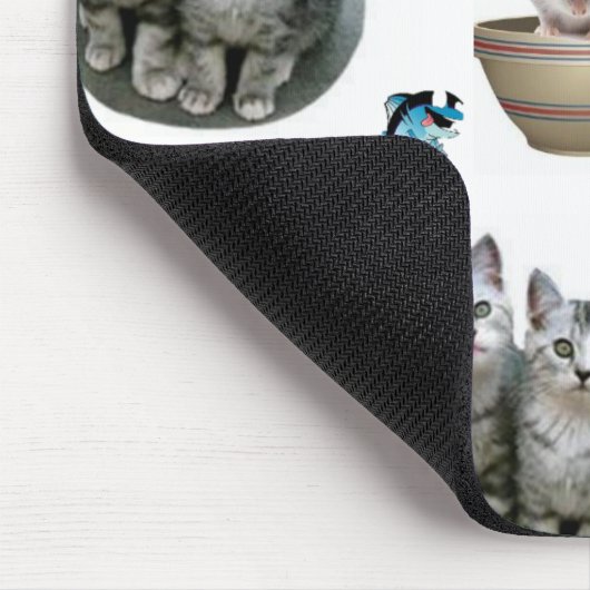 Kitten Cat Meow Maus Pad! Mousepad (Ecke)