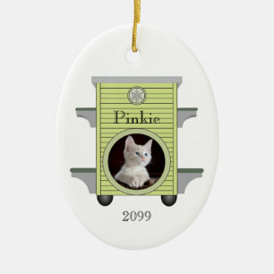 Kitten Cat Upload Foto Cat House Metal Ornament
