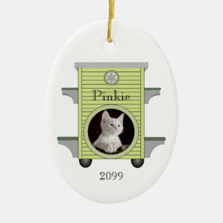 Kitten Cat Upload Foto Cat House Metal Ornament