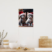 Kitten Christmas Poster (Küche)
