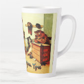 Kitten Classroom Chaos Louis Wain Milchtasse (Rechts)