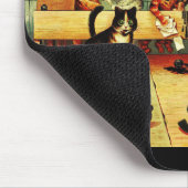 Kitten Classroom Chaos Louis Wain Mousepad (Ecke)