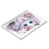 Kitten Cuteness Overload: funkelnde Mit Augen Katz Notizblock (Linke Seite)