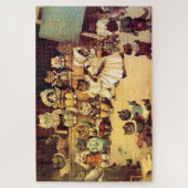 Kitten einer Schule für Katzen, Louis Wain Puzzle (Vertikal)