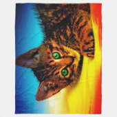 Kitten Fleecedecke (Vorderseite)