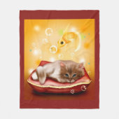 Kitten Fleecedecke (Vorderseite)
