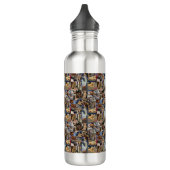 Kitten Foto Collage, 710 ml Wasserflasche Edelstahlflasche (Links)