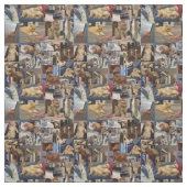 Kitten Foto Collage, Stoff (Muster)