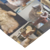 Kitten Foto Collage, Tischdecken (Schrägansicht)