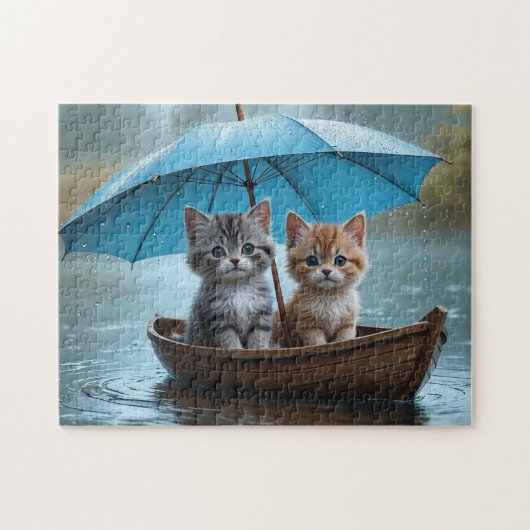 Kitten Foto Puzzles Kitten Art Internet Jigsaw Pu (Horizontal)