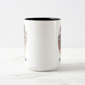 Kitten Fuel Zweifarbige Tasse (Mittel)
