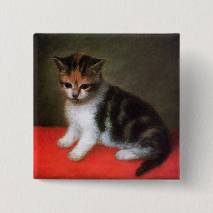 Kitten-Gemälde von George Stubbs Button