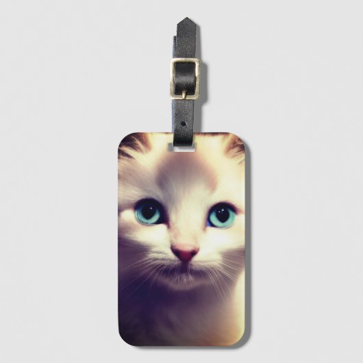 Kitten Gepäckanhänger (Vorderseite Vertikal)
