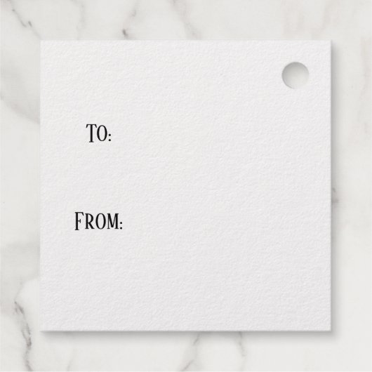 Kitten Geschenkanhänger (Rückseite)