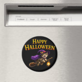 Kitten happy Halloween magnet (In Situ (Geschirrspüler))