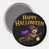 Kitten happy Halloween magnet (Vorderseite/Rückseite)