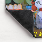 Kitten hat Fausthandschuhe verloren Mousepad (Ecke)