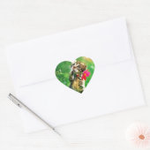 Kitten Heart Shape Stickers (Umschlag)