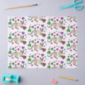 Kitten Hearts Tissue Seidenpapier (Basteln)