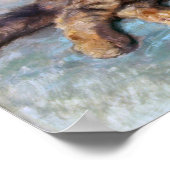 Kitten, Henriette Ronner-Knip Poster (Ecke)