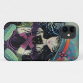 Kitten Hexe Halloween Fantasy Kunst iPhone 5 Hülle (Rückseite (Horizontal))