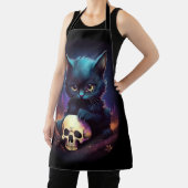 Kitten Horror Skull Schürze (InSitu)