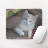 KITTEN: Ich kann dir mit der Maus helfen!! Mousepad (Mit Mouse)