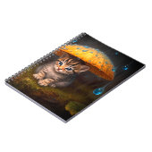 Kitten im Regen Notizblock (Linke Seite)