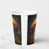 Kitten im Regen Pappbecher (Links)