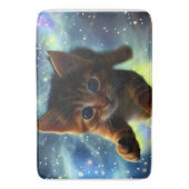 Kitten im Weltraum Badematte (Vorderseite Vertikal)
