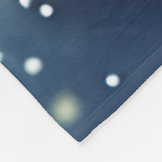 Kitten im Weltraum Fleecedecke (Ecke)