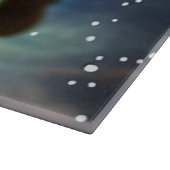 Kitten im Weltraum Schneidebrett (Ecke)