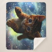 Kitten im Weltraum Sherpadecke (Vorderseite)