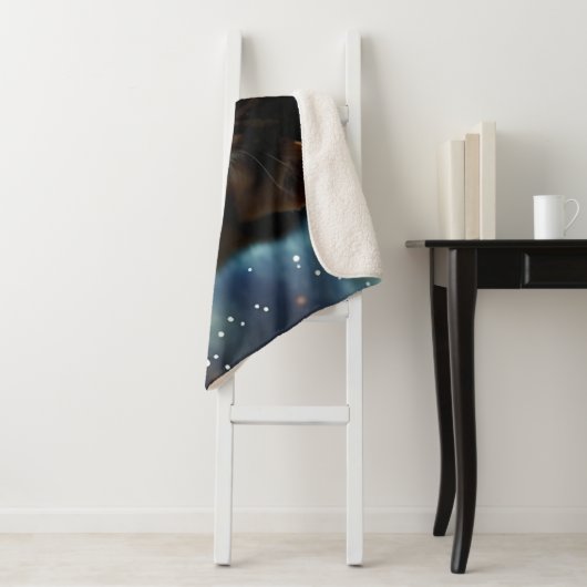 Kitten im Weltraum Sherpadecke (Beispiel)