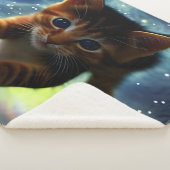 Kitten im Weltraum Sherpadecke (3/4)