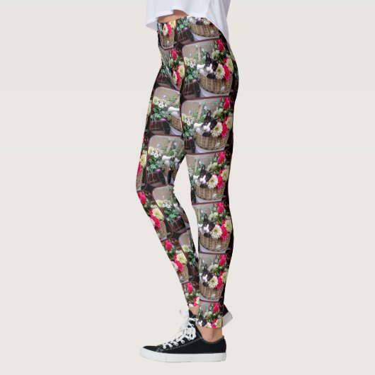 Kitten in a Basket Leggings (Links)