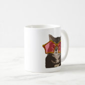 Kitten in der Star-Sonnenbrille Kaffeetasse (VorderseiteRechts)