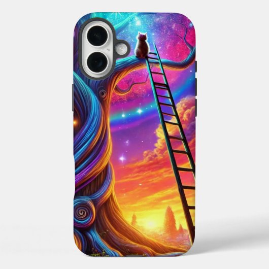 Kitten in einem Baumhanenfall Case-Mate iPhone Hülle (Rückseite)