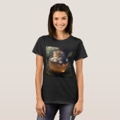 Kitten in einem Teacup - KatzenT - Shirt (Vorne ganz)