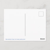 Kitten in einer Deckenkarte Postkarte (Rückseite)