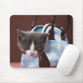 Kitten in Handtasche Mousepad (Mit Mouse)