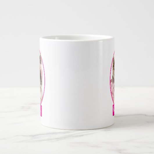 Kitten in Tutus Jumbo-Tasse (Vorderseite)