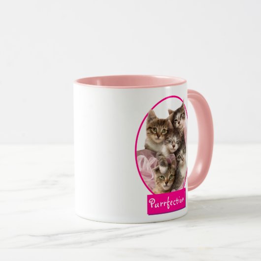 Kitten in Tutus Tasse (VorderseiteRechts)