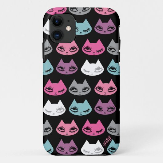 Kitten Iphone Case von Fluff (Rückseite)