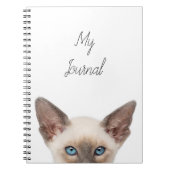 Kitten Journal Notizblock (Vorderseite)