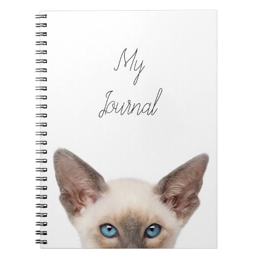 Kitten Journal Notizblock (Vorderseite)